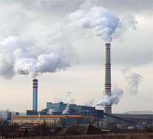 Causes of Air Pollution: A Factory